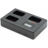 ChiliPower Sony NP-FW50 chargeur triple - charge 3 batteries simultanément