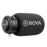 Boya BY-DM200 microphone shotgun professionnel pour Apple iOS avec connexion Lightning