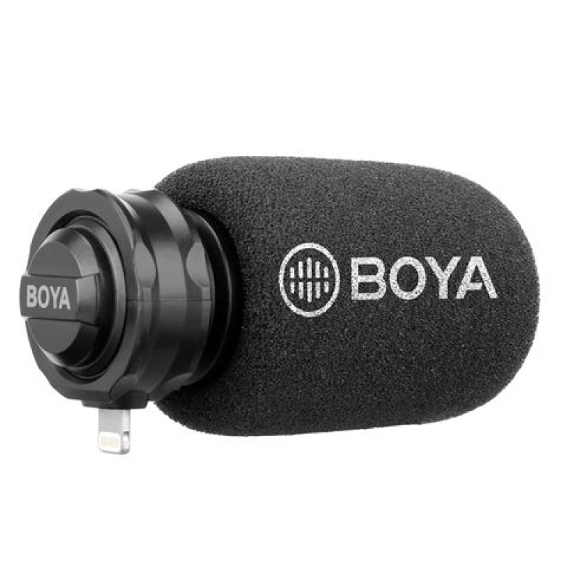 Boya Professionele Shotgun Microfoon BY-DM200 voor Apple iOS