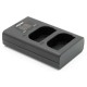 ChiliPower chargeur double Canon LP-E6 / LP-E6N / LP-E6NH / LP-E6P pour 2 batteries (simultanément) - Image 2
