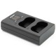 ChiliPower chargeur double Nikon EN-EL15 / EN-EL15b / EN-EL15c pour 2 batteries d'appareil photo (simultanément) - Image 2