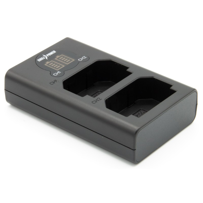 ChiliPower Sony NP-FZ100 dubbellader voor 2 camera accu's (tegelijk)