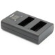 ChiliPower chargeur double USB pour 2 batteries Panasonic DMW-BLG10 (simultanément) - Image 2