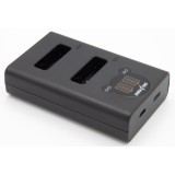 ChiliPower Canon NB-13L chargeur double pour 2 batteries d'appareil photo (simultanément)