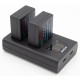 ChiliPower Panasonic DMW-BLC12 chargeur double USB pour 2 batteries d'appareil photo (simultanément) - Image 3