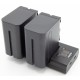 ChiliPower Sony NP-F970 chargeur double pour 2 batteries d'appareil photo (simultanément) - Image 2