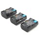 ChiliPower Canon LP-E6 kit deluxe - 3 batteries + chargeur triple pour charger 3 batteries - Image 3