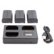 ChiliPower Canon LP-E6 kit deluxe - 3 batteries + chargeur triple pour charger 3 batteries - Image 2