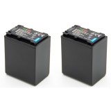 ChiliPower Sony NP-FV100 batterie - 3900mAh - pack de 2 batteries pour caméscope Sony