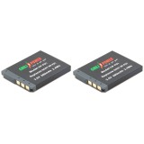 ChiliPower Sony NP-FD1 / NP-BD1 batterie rechargeable - 680mAh - pack de 2