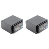 ChiliPower Panasonic VW-VBD78 batterie 10050mAh - pack de 2 batteries haute capacité pour caméra vidéo