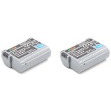 ChiliPower Nikon EN-EL15B batterie rechargeable - 2000mAh - Pack de 2