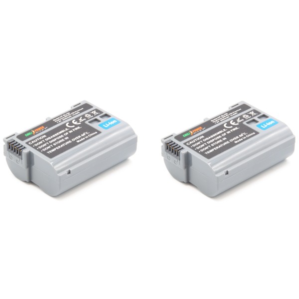 ChiliPower Nikon EN-EL15B batterie rechargeable - 2000mAh - Pack de 2