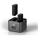 Hähnel ProCube2 - Professionell dubbelladdare för Nikon