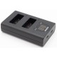 ChiliPower LP-E17 Canon USB Duo Kit - 2 batteries 950mAh avec chargeur double USB compact - Image 4