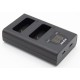 ChiliPower LP-E10 Canon USB Duo Kit - ensemble de batteries avec chargeur double USB - Image 4