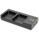 ChiliPower NP-F550 Sony USB Duo Kit - Set de batteries pour caméra avec chargeur double USB - Image 4