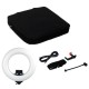 Caruba Round Vlogger 12 inch lampe annulaire LED pour vloggers et photographie de portrait - Image 5