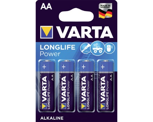 PALO Lot De 4 Piles AA Rechargeables 1,5 V 3400 MWh AA Lithium-ion