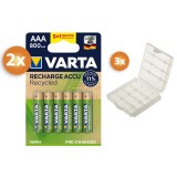 Varta AAA piles rechargeables pack avantage 10+2 gratuit - 800mAh - NiMH