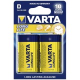 2 piles alcalines Varta High Energy Mono D LR20 1,5V haute performance