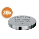 Varta CR2032 pile bouton lithium 3V 230mAh - pack économique de 20 pièces - Image 2