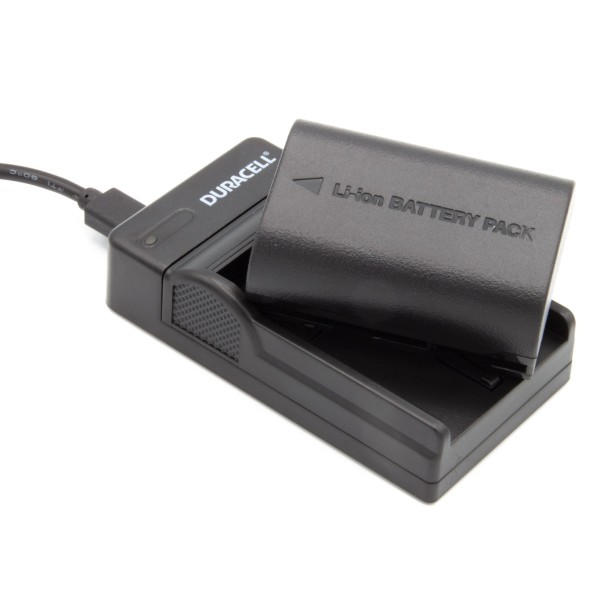 Batterie d'appareil photo LP-E6 + chargeur mini USB compatible avec Canon