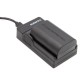 Batterie d'appareil photo LP-E6 + chargeur mini USB compatible avec Canon - Image 2