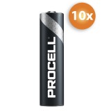 Pack avantageux de 10 piles AAA Duracell Procell alcalines 1,5V