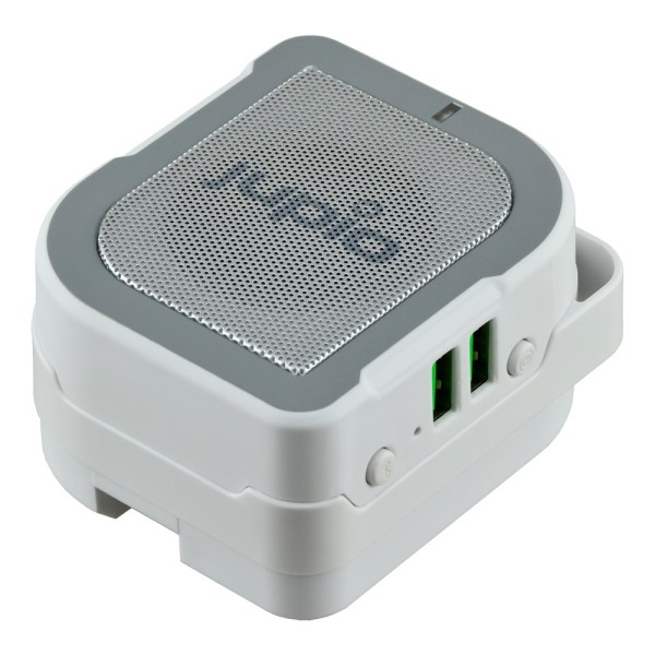 Jupio PowerVault Music - enceinte Bluetooth et powerbank 6000mAh en un seul appareil