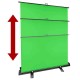 StudioKing roll-up green screen FB-150200FG 150x200 cm chroma vert - Image 2