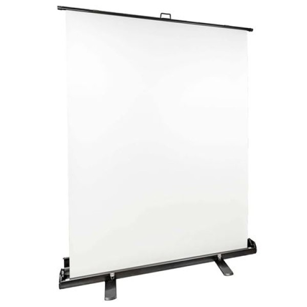 StudioKing roll-up fond de studio FB-150200FW 150x200 cm blanc
