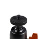 Nest mini rotule EI-A08 pour sabot flash avec filetage 1/4" et capacité de charge 3 kg - Image 2