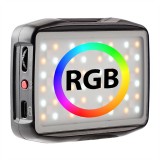 Falcon Eyes PockeLite F7 Mini lampe LED RGB compacte avec batterie intégrée et contrôle via application