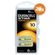 Duracell piles pour appareils auditifs type 10 (jaune) - pack économique de 120 piles - Image 2