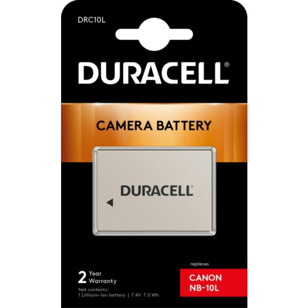 Batterie appareil photo NB-10L pour Canon - Duracell original