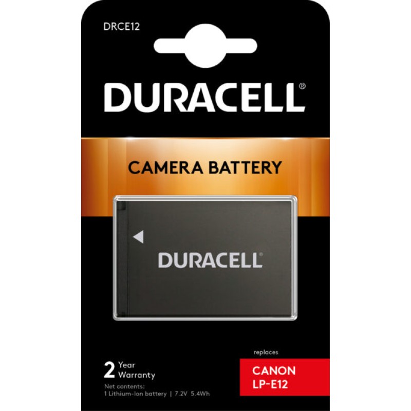 Camera-accu LP-E12 voor Canon - Origineel Duracell