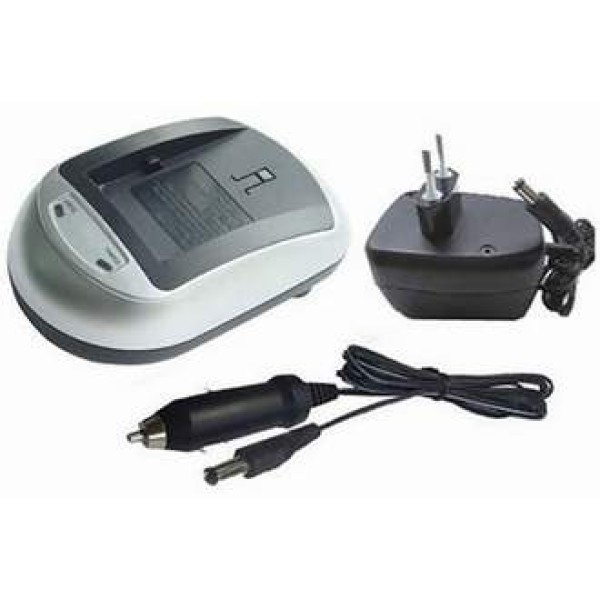 Chargeur de voyage compatible avec batterie Olympus BLN-1, avec chargeur voiture