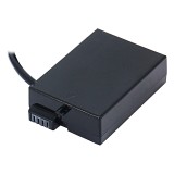 Dummy batterie compatible avec Canon LP-E8 avec connexion D-Tap pour alimentation externe