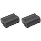 ChiliPower Nikon EN-EL15c batterie 2280mAh - Pack de 2 batteries pour appareils photo Nikon