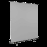 StudioKing roll-up fond pliable FB-150200FGR 150x200 cm gris