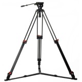 Caruba Videostar 188 Pro trépied vidéo professionnel avec tête fluide et spreader