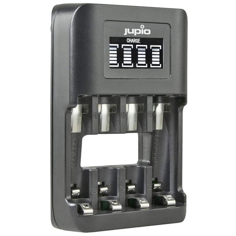 Jupio USB 4-slots Ultra Fast AA/AAA batterijlader