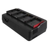 Chargeur professionnel 4 ports compatible avec Sony BP-U30, BP-U60, BP-U90, BP-U100