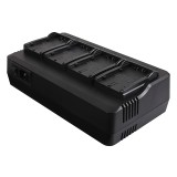 Chargeur professionnel 4 batteries compatible avec Panasonic VW-VBD29, VW-VBD58, VW-VBD78