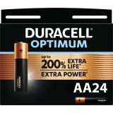 Duracell Optimum piles alcalines AA - pack de 24