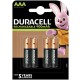 4 piles AAA rechargeables Duracell Ultra Stays Charged 900mAh - Image 2