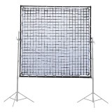 Falcon Eyes honingraat LHC-36 360x360 cm - panneau diffuseur professionnel avec grille pour contrôle directionnel de la lumière