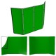 StudioKing panoramique fond vert green screen FSF-240400PT 240x400 cm - Image 2