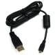 Câble USB compatible avec Panasonic K1HA08CD0019 et plusieurs appareils photo - Image 2